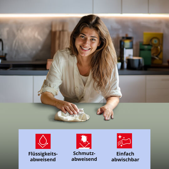 Tischdecke PVC-frei Sage Green image number null